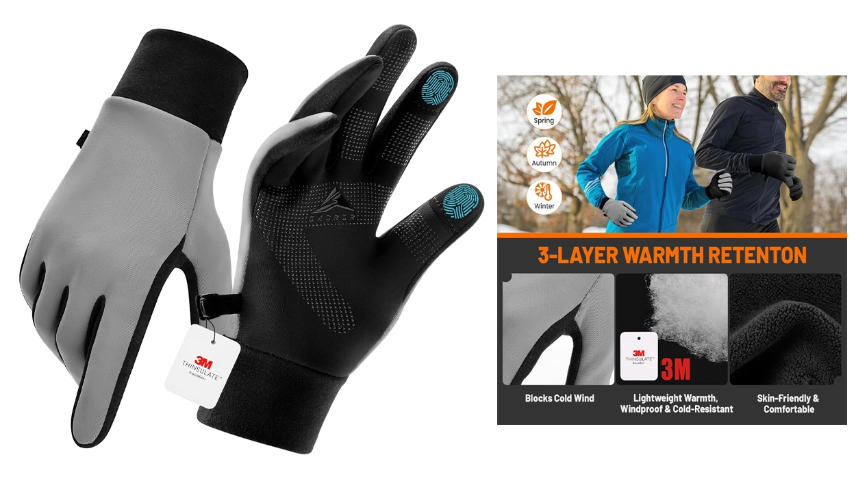 guantes de invierno con aislamiento térmico 3m