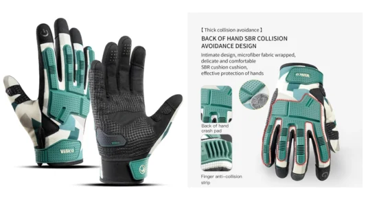 guantes de moto Vilico para hombre