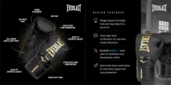 Guantes de boxeo Everlast Elite