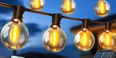 Chollo guirnalda de luces solares para exterior g40