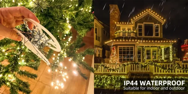 Guirnalda LED para exterior de 30 metros con 900 LED