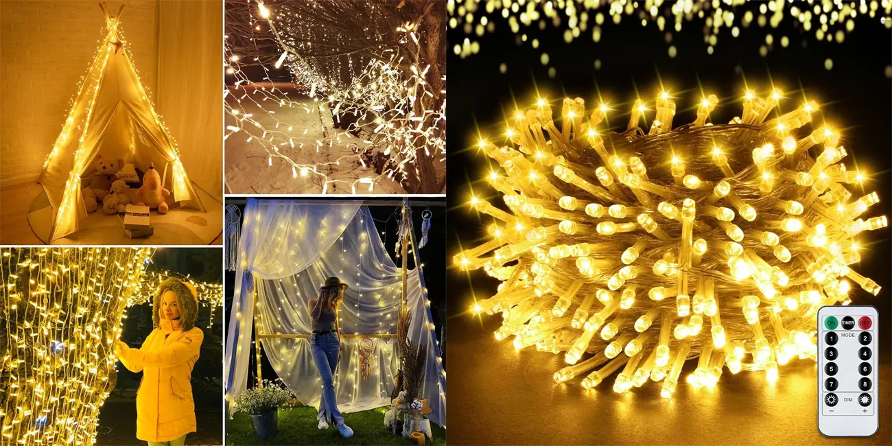 Guirnalda de luces LED POWZOO
