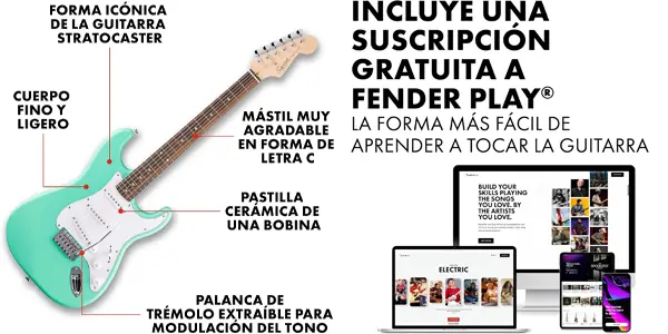Guitarra eléctrica Fender Squier Debut Series Stratocaster