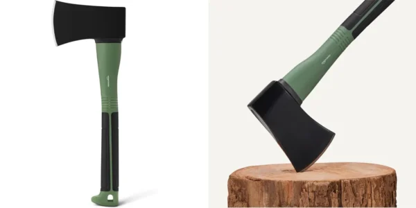Hacha de mano Amazon Basics para madera