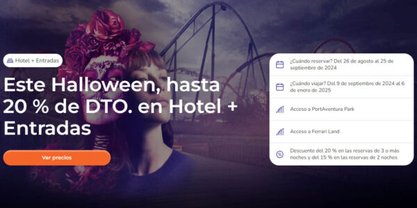 Halloween PortAventura promoción entradas