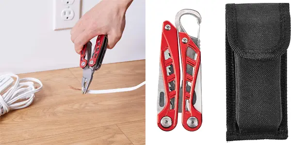 Herramienta multiusos de acero Amazon Basics