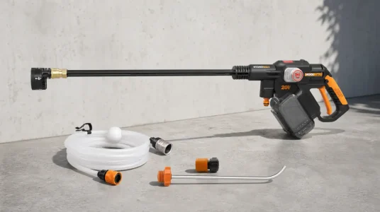 Hidrolimpiadora a batería WORX WG633E.9 de 56 bares, sin batería ni cargador