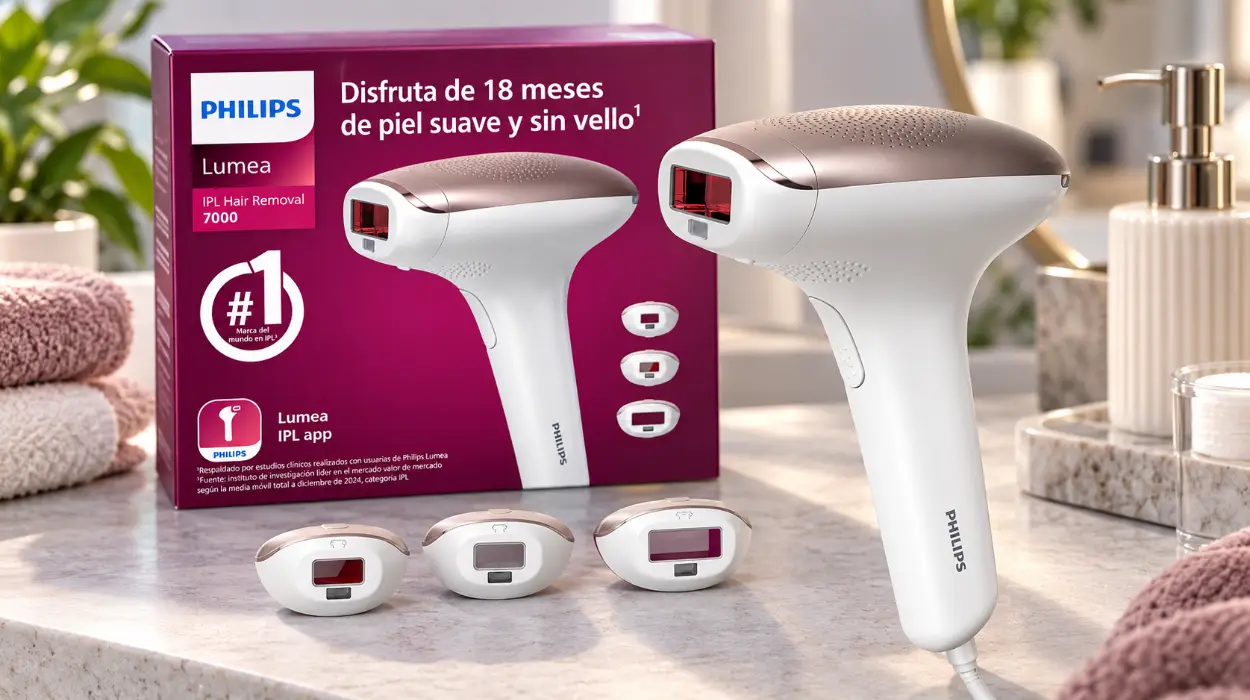 Chollazo Depiladora IPL Philips Lumea Advanced SC1999/00 con 3 cabezales por sólo 199,99€ con envío gratis (-55%)