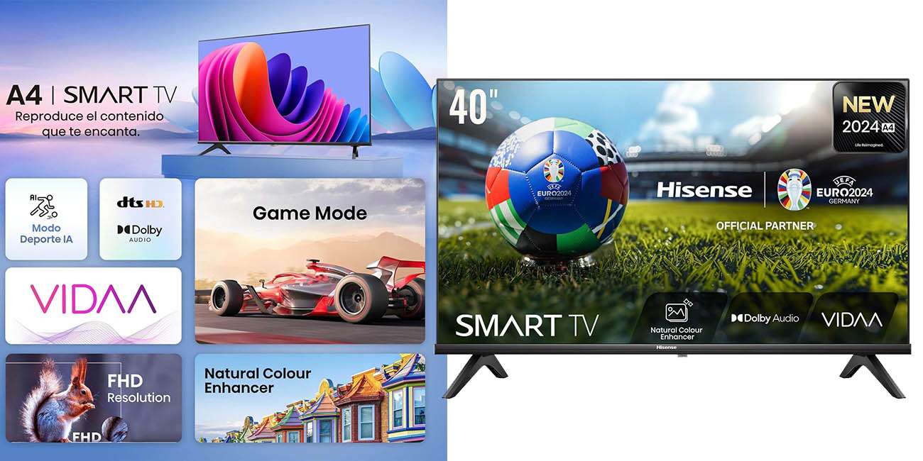 Hisense 40A4N smart TV chollo