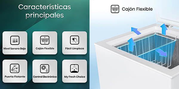 Hisense FT546d$awlye arcón congelador oferta