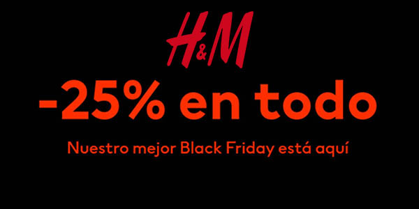 H&M Black friday 2023