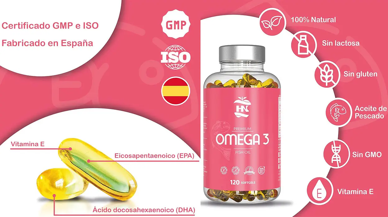 Pack de 240 cápsulas de Omega 3 de Healthy Nutrition barato