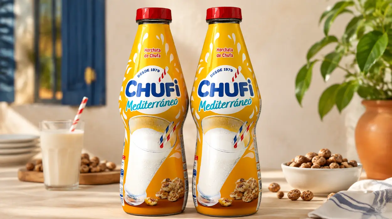 Pack x2 Horchata Chufi Mediterráneo vegetal de 1 litro con descuento