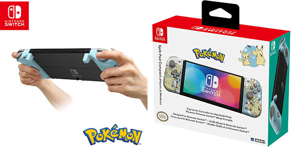 Controlador Hori Split Pad Compact Pokémon para Switch