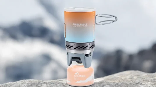 Sistema de hornillo Fire-Maple X1 de camping con olla de 1 l