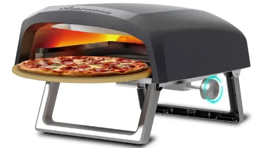 Horno giratorio de gas MasterPRO Napoli para pizzas