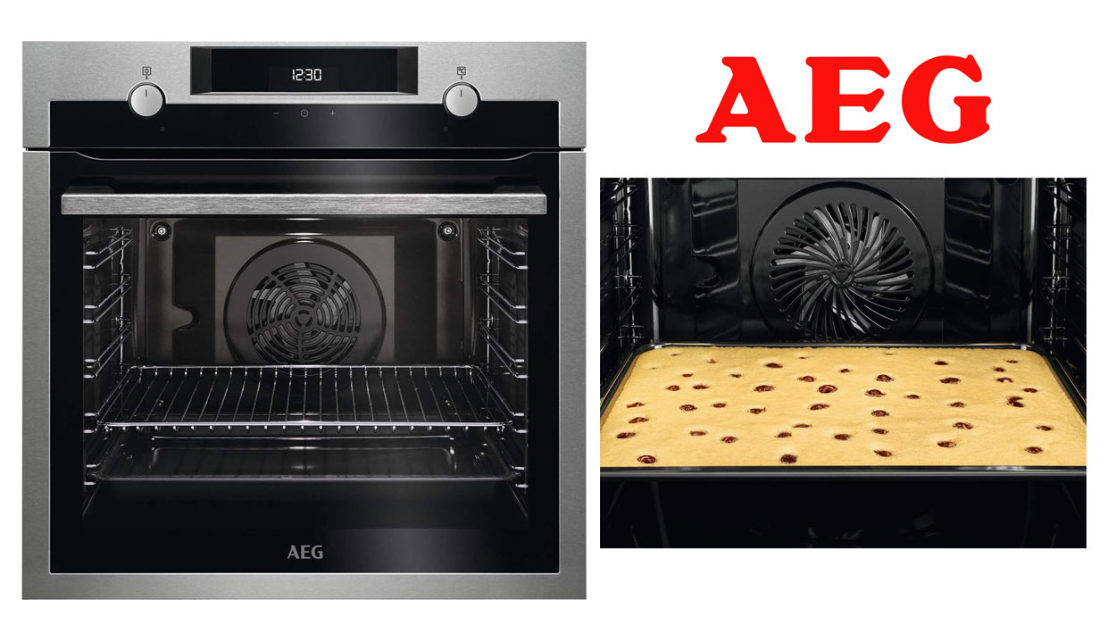 ▷ Por tiempo muy limitado puedes comprar este horno AEG con bandeja XXL y  función AquaClean a un precio arrollador