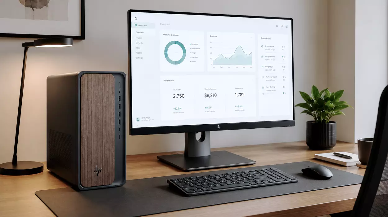 PC semitorre HP OmniDesk AI barato