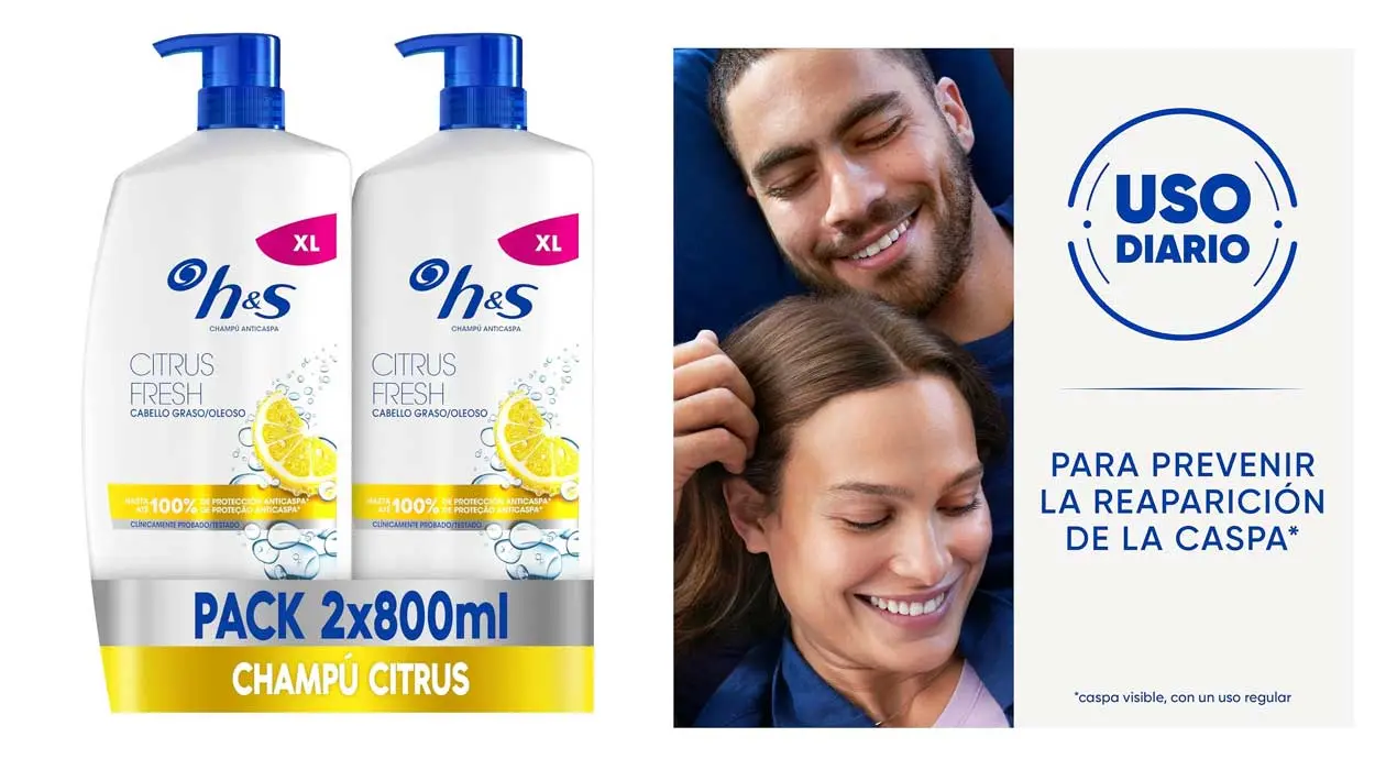 H&S Citrus Fresh Champú barato