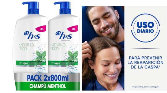 H&S menthol fresh