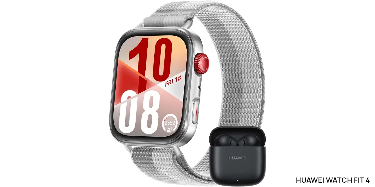 Smartwatch HUAWEI Watch FIT 4 + auriculares Freebuds SE 2