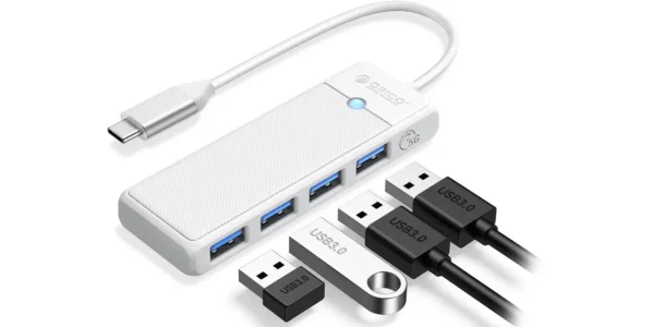Hub ORICO USB-C con 4x USB 3.0