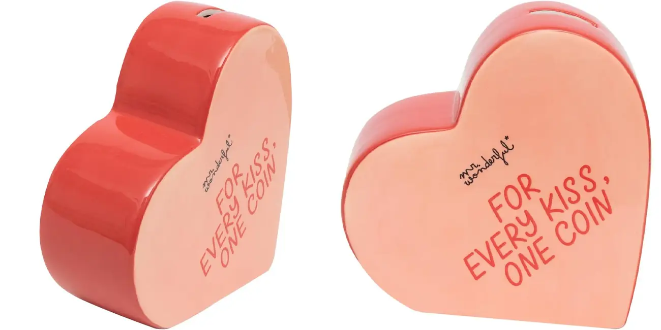 Hucha corazón Mr. Wonderful