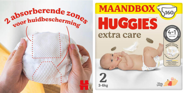 Huggies extra care pañales talla 2 oferta