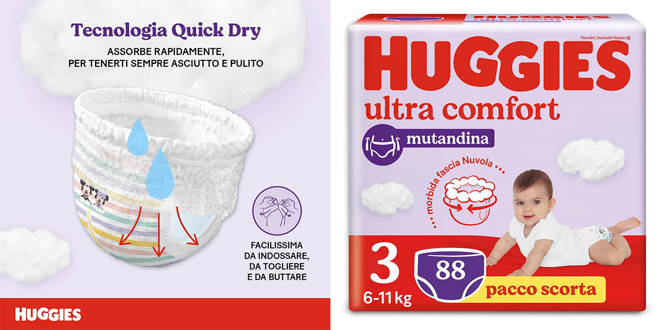 Huggies Ultra Comfort pañales talla 3 oferta