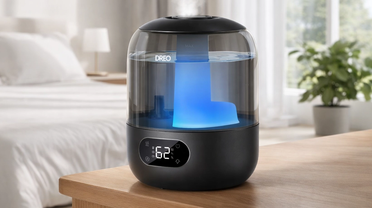 humidificador Dreo silencioso ideal para bebés