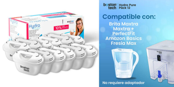 Hydro Pure filtros agua compatibles Brita chollo