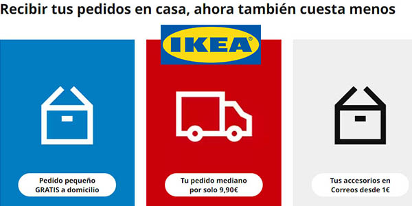 Ikea pedidos pequeños envío gratis
