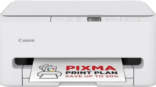 Impresora Canon PIXMA TS6550I Todo en Uno con Wi-Fi y pantalla OLED de 1,42” para impresión desde smartphone