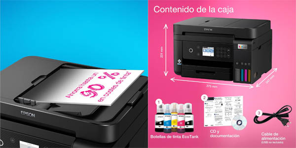 Impresora Epson EcoTank ET-3850