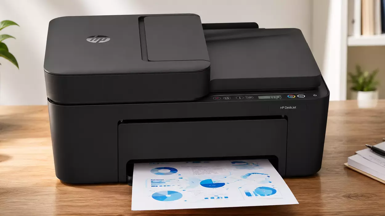 Impresora multifunción HP DeskJet 4320 inalámbrica con ADF y Wi-Fi