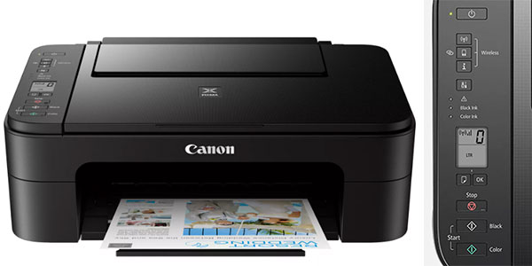 Impresora multifunción Canon PIXMA TS3350 con Wi-Fi barata