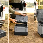 Inodoro portátil plegable para coche y camping