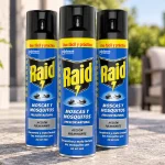 Raid Insecticida aerosol de 400 ml contra moscas y mosquitos