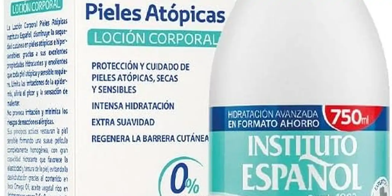 2 Instituto Español Loción Corporal Piel Atópica de 750 ml con descuento automático
