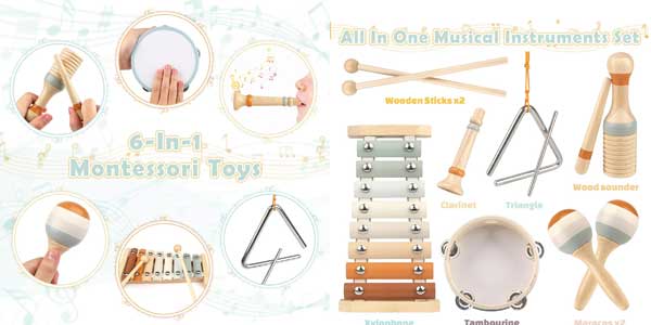 Instrumentos musicales Vanplay montessori oferta