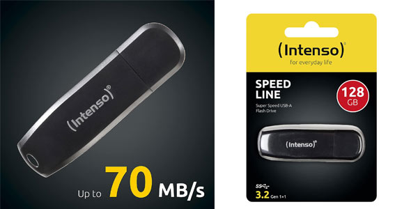 Intenso Speed Line Memoria USB 128 GB