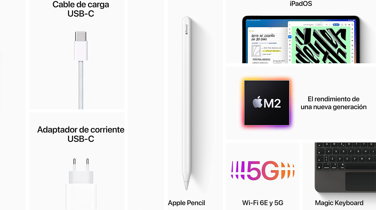 iPad Pro 2022 de 12.9" y 2 TB en oferta