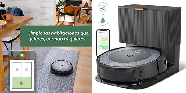 ▷ Chollazo iRobot Roomba Combo i5+ aspirador y friegasuelos por solo 399€  con envío gratis (43% de descuento)