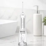 Irrigador oral recargable Barberboss con 5 ajustes de presión y tanque de 300 ml