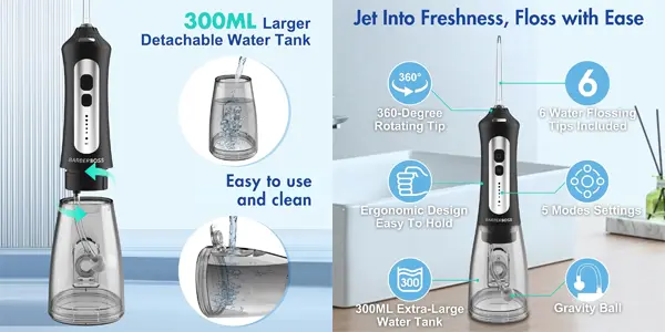 Irrigador bucal BarberBoss QR-7025