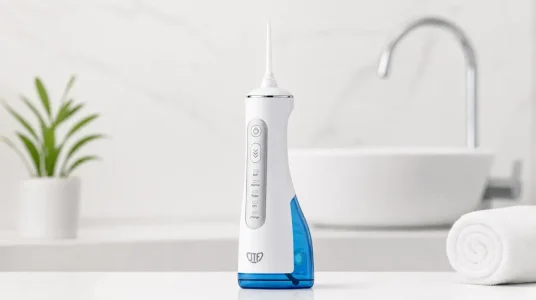 Irrigador bucal eléctrico JTF de 300 ml con 6 boquillas y 3+1 modos