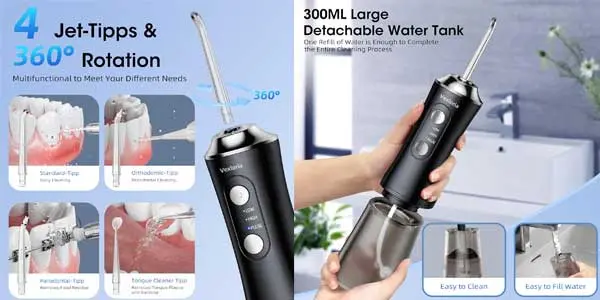 Vexloria Irrigador Bucal Portatil oferta