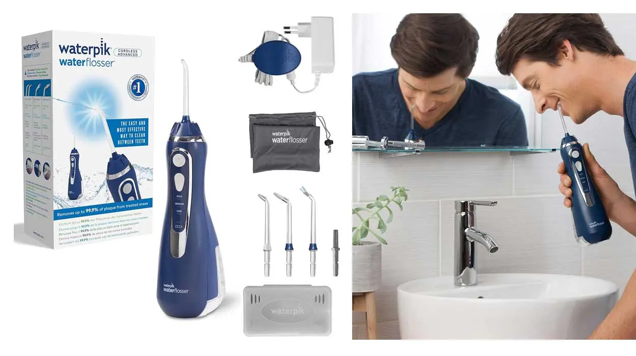 irrigador bucal waterpik waterflooser barato