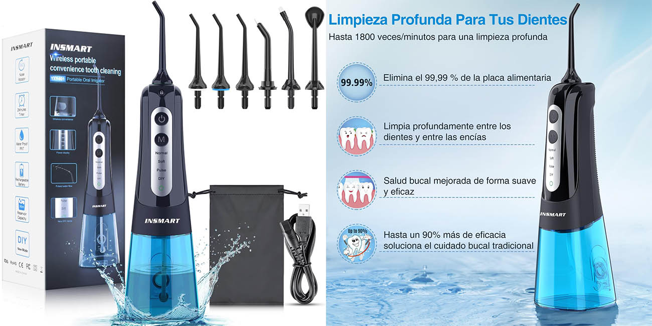 Irrigador dental barato sale