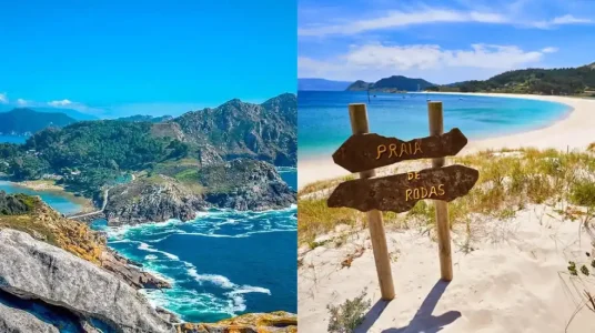 Visita las Islas Cíes con 2 noches en O Grove